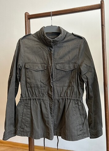 Vero Moda Haki İnce Kot Ceket, M Beden