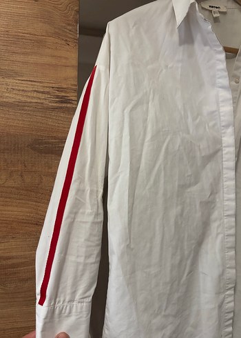 Koton Beyaz Uzun Kollu Gömlek - Görsel 2