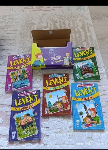 Levent kitap serisi Türkiye yi geziyorum 1 2 3 