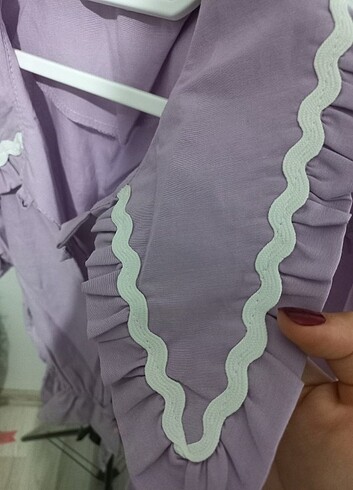 s Beden Lila Vintage Bluz