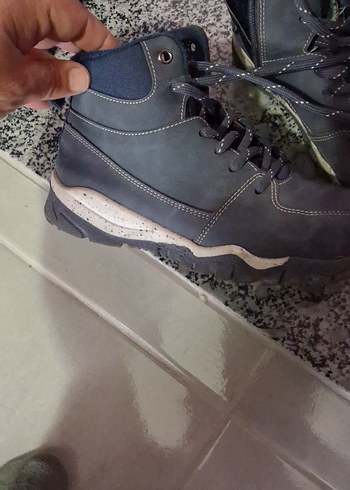 lacıbert  Bağcıklı Erkek bot - Görsel 2