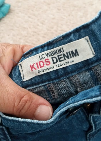 Erkek Mavi Denim Rahat Kesim Şort - Görsel 2