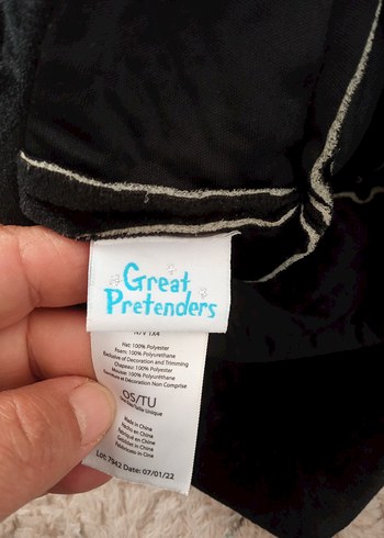 Kahverengi Nakışlı Çocuk Korsan Kostümü - Görsel 6