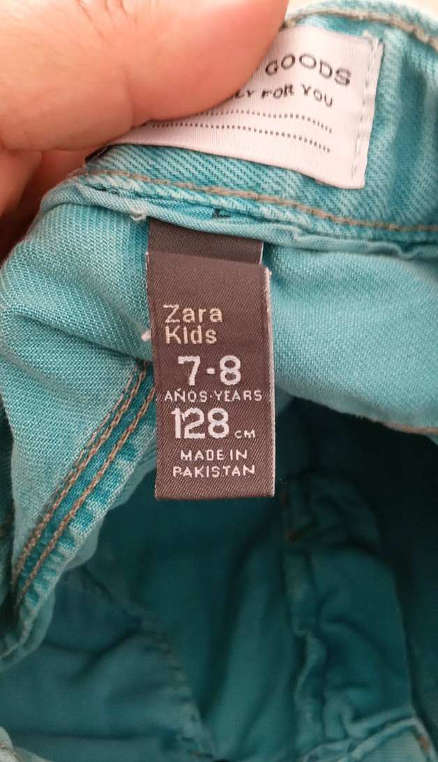 Turkuaz Renkli Erkek Kot Şort - Görsel 4