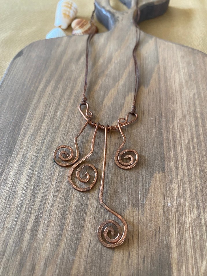 Bakır kolye - Görsel 2