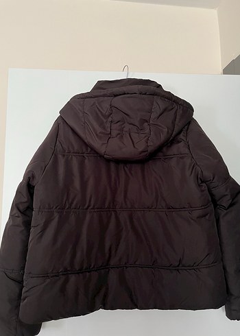 Defacto Siyah Kapüşonlu Fermuarlı Kadın Mont