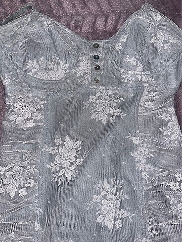 Zara vintage elbise