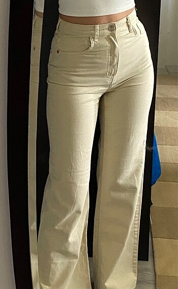 Bershka Wide Leg Jean
