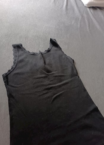 Düğmeli Siyah Üst - Görsel 4