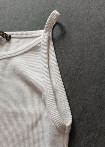 Beyaz  fitilli crop - Görsel 3