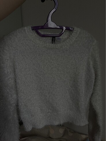 H&M Tüylü Kazak