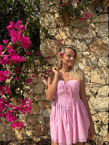 Diğer Pembe elbise