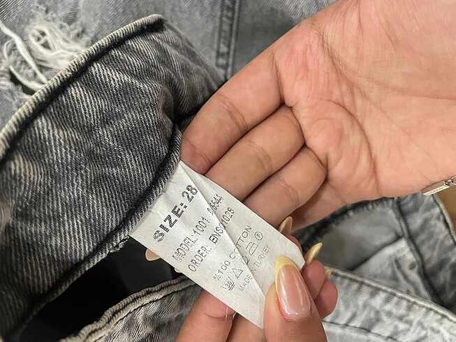 28 Beden Zara jean