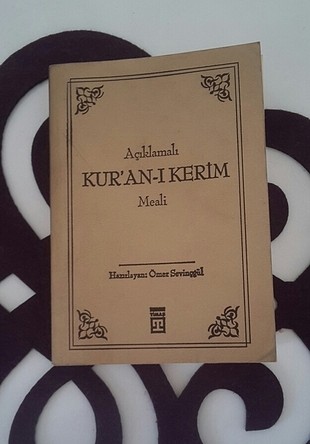 KUR'AN-I KERİM MEALİ 