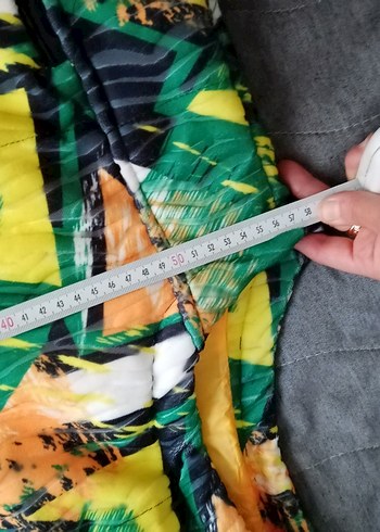 Ünisex üründür.. Kapüşonlu Renkli Fermuarlı Yelek - Görsel 3