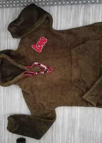 Trendyol & Milla Kürklü Kapüşonlu Kadın Sweatshirt