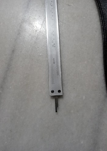  Beden Renk Gri Kumpas Ölçüm Cihazı ve Kılıfı