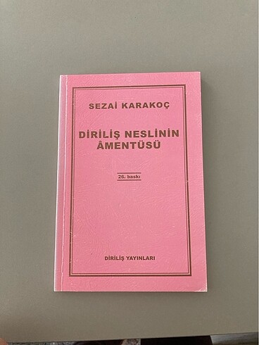 Diriliş Neslinin Amentüsü- Sezai Karakoç