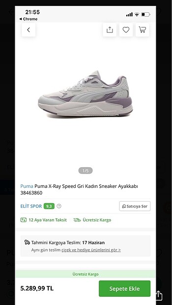 PUMA KADIN SPOR AYAKKABI
