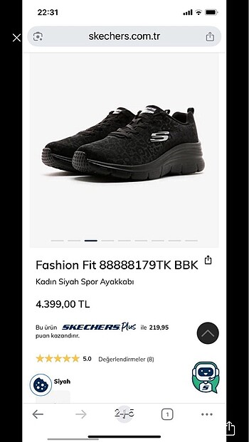 SKECHERS KADIN SPOR AYAKKABI