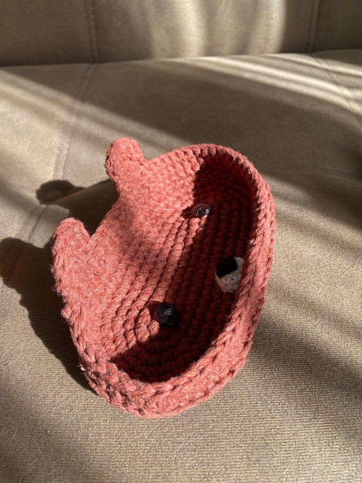 El Örgüsü Sevimli Figürlü Gözlük ve Takı Koyma Kabı - Görsel 2