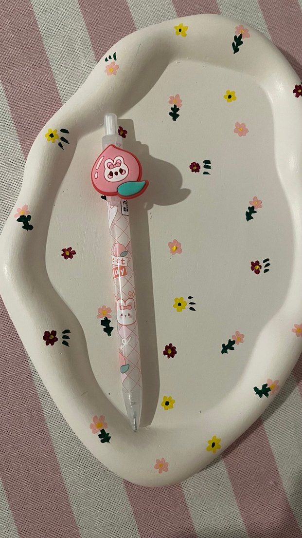 Pembe Pastel Desenli 07 Uçlu Kalem - Görsel 2