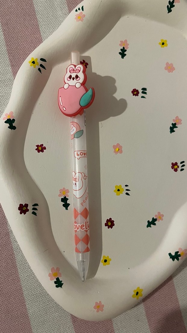 Pembe Pastel Desenli 07 Uçlu Kalem - Görsel 3