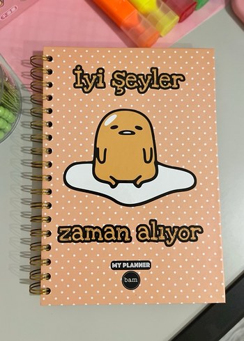 Spiralli Planlayıcı Defter Konuşan Ajanda - Görsel 3