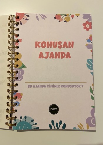 Spiralli Planlayıcı Defter Konuşan Ajanda - Görsel 4