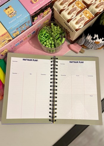 Spiralli Planlayıcı Defter Konuşan Ajanda - Görsel 7