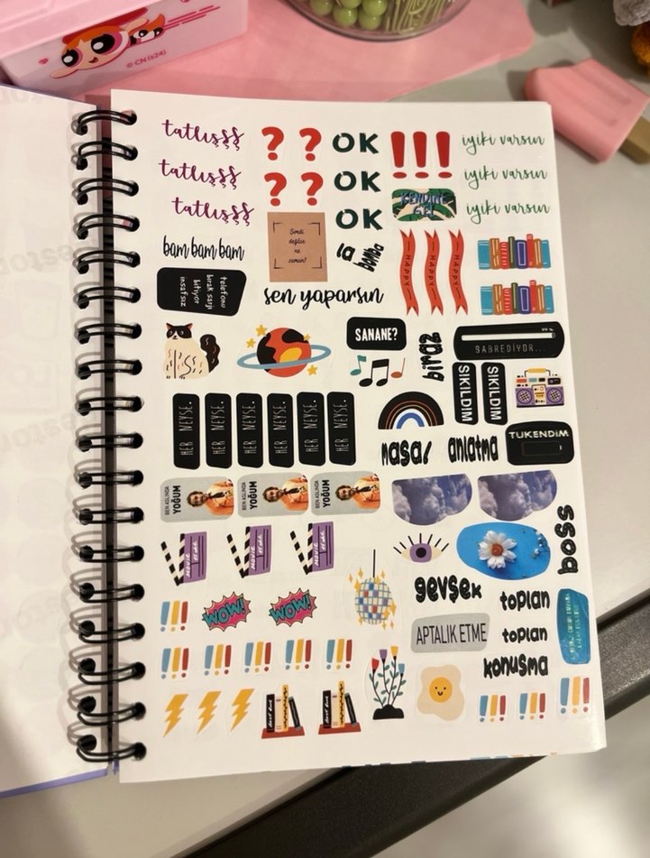 Spiralli Planlayıcı Defter Konuşan Ajanda - Görsel 5