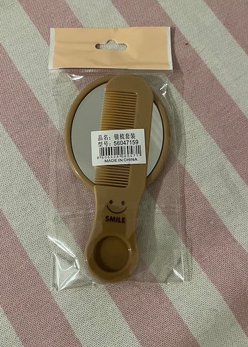 Ayı Desenli Taraklı Ayna Seti - Görsel 4