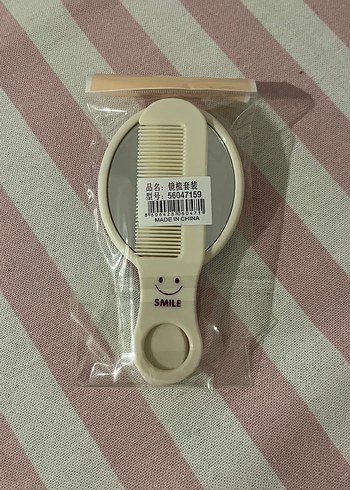 Ayı Desenli Taraklı Ayna Seti - Görsel 2