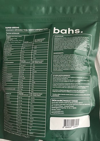 Bahs Greens Serisi - Görsel 2