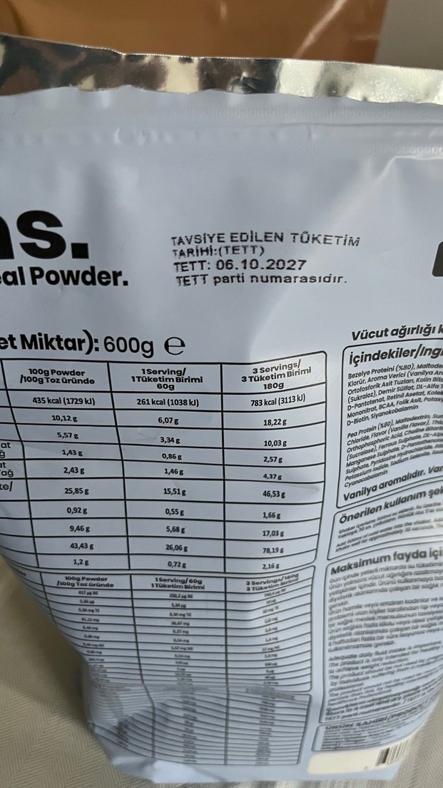 Bahs Öğün Tozu Paketi - Görsel 4