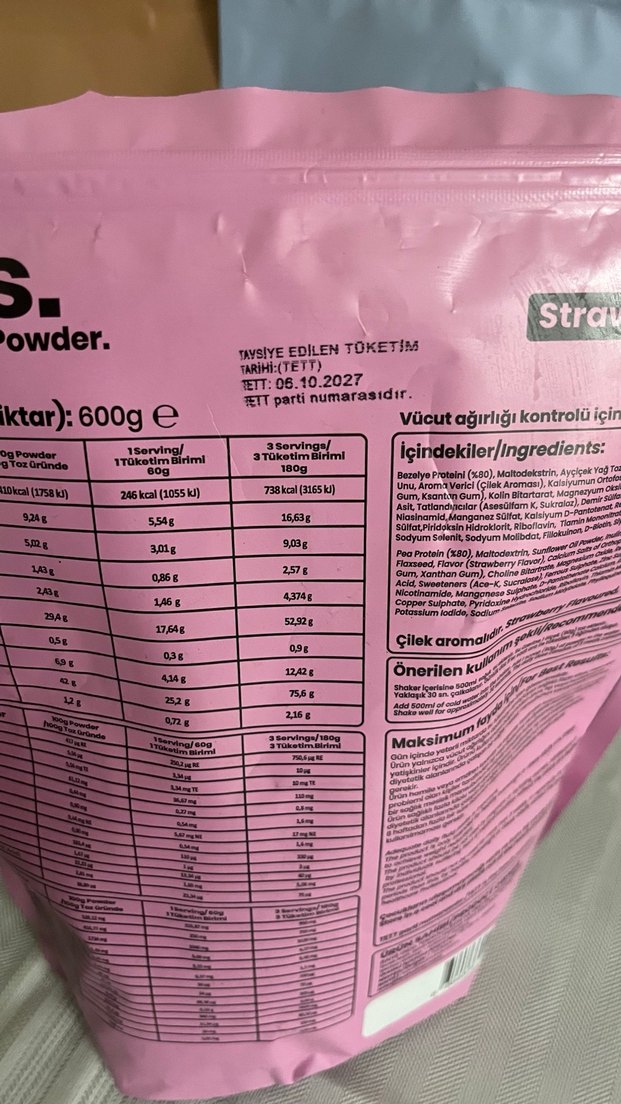 Bahs Öğün Tozu Paketi - Görsel 5