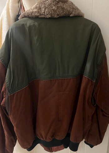 Paul&Shark Yachting Deri Kürk Detaylı Vintage Erkek Ceket - Görsel 6