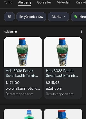 HSB lastik tamir sıvısı - Görsel 5