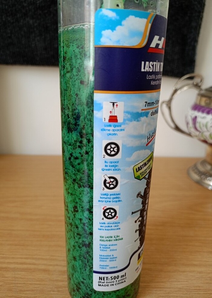 HSB lastik tamir sıvısı - Görsel 3