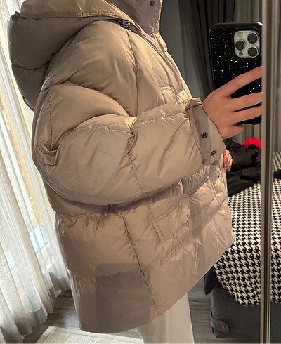 l Beden ten rengi Renk Hoops şişme mont