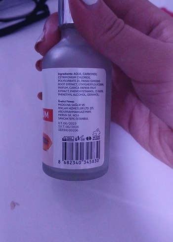 Beden DRTAYYAROZ Peeling Serum Nemlendirici
