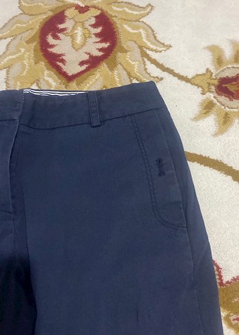 m Beden mavi Renk Kadın Lacivert Normal Boy Kumaş Pantolon