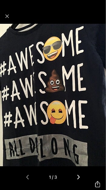 Emoji tişört