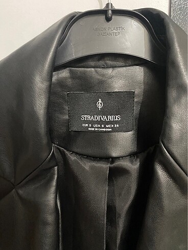 Stradivarius Deri ceket