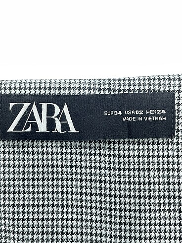 34 Beden gri Renk Zara Blazer %70 İndirimli.