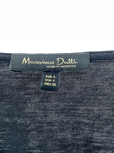 s Beden siyah Renk Massimo Dutti Bluz %70 İndirimli.