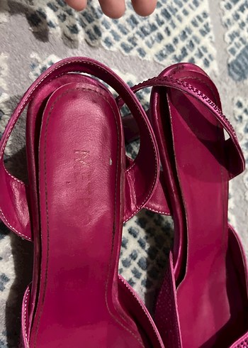 Diğer Payetli Pembe Stiletto Kadın Topuklu Ayakkabı