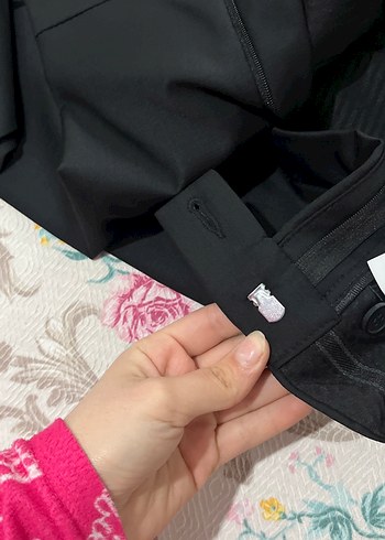 Siyah Regular Fit Pilili Erkek Pantolon - Görsel 3