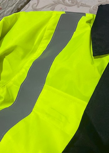 Renkli Reflektörlü Erkek Yağmurluk - Görsel 2