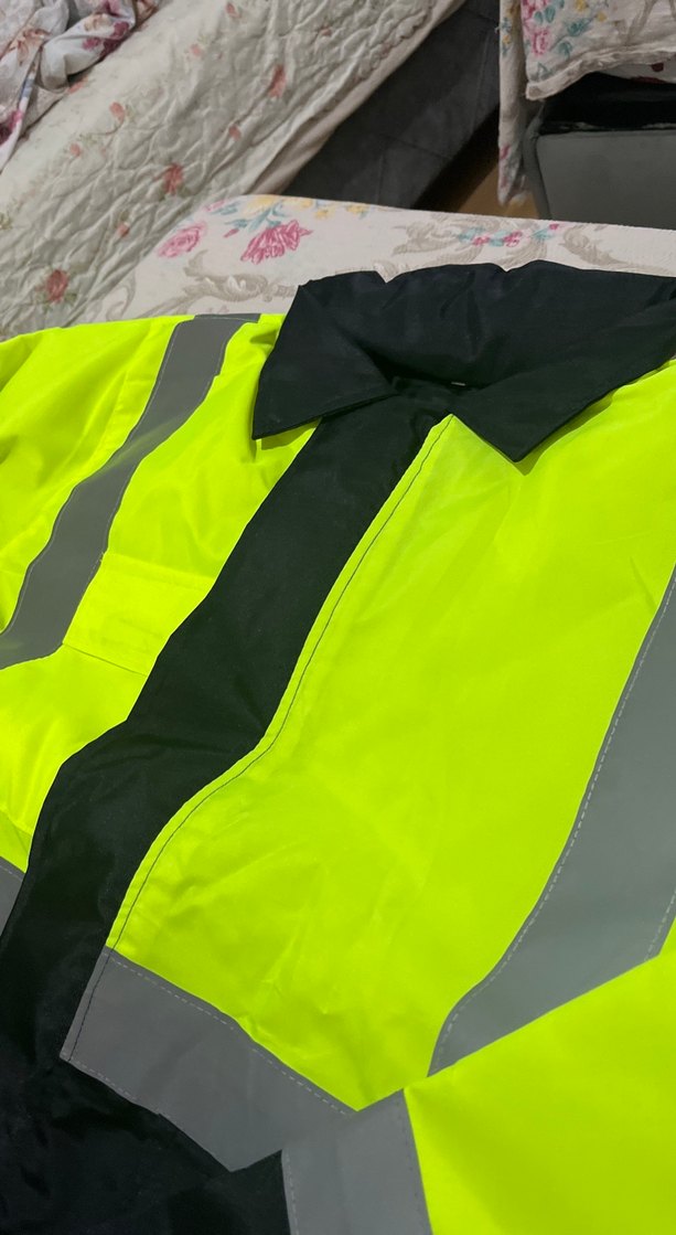 Renkli Reflektörlü Erkek Yağmurluk - Görsel 3